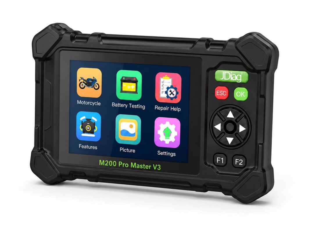 JDiag M200 Pro Master V3 motosiklet arıza tespit cihazı