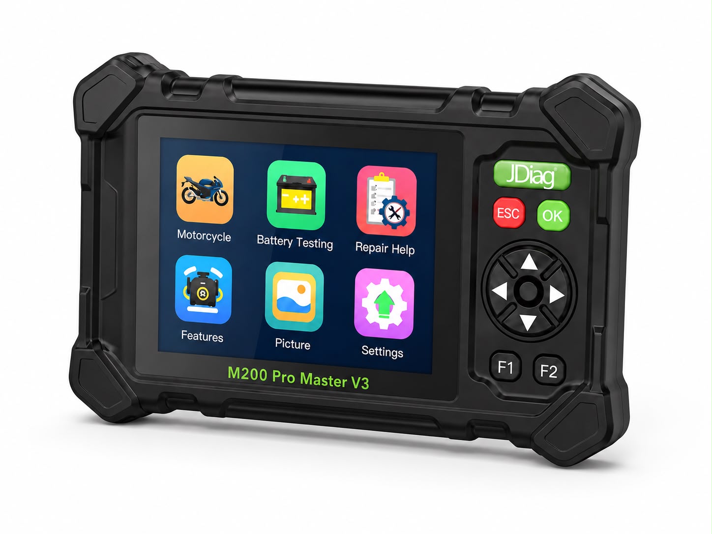 jdiag-m200-pro3 JDiag M200 Pro Master V3 Motosiklet Arıza Tespit Cihazı - Görsel 1