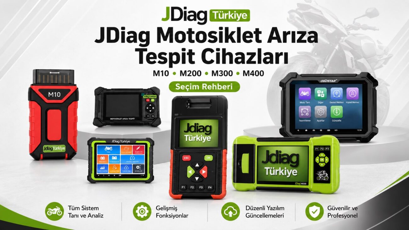 JDiag motosiklet arıza tespit cihazları M10 M200 M300 M400