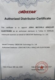 OBDSTAR MotoMaster Motosiklet Arıza Tespit Cihazı