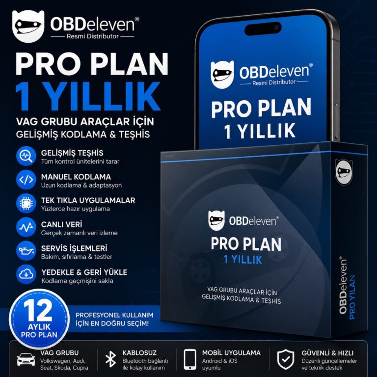 OBDeleven 1 Yıllık PRO Plan